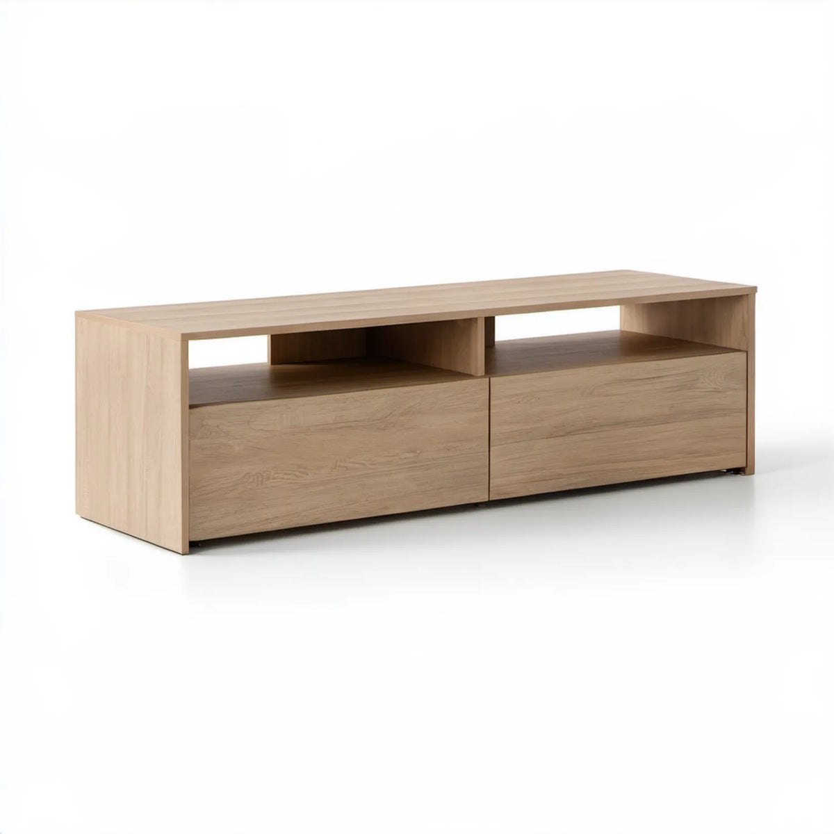 Szafka RTV z płyty laminowanej w kolorze dąb sonoma, 180 × 40 × 50 cm